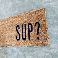 SUP?- Skinny Coir Doormat