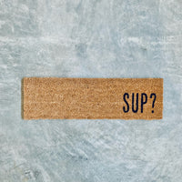 SUP?- Skinny Coir Doormat