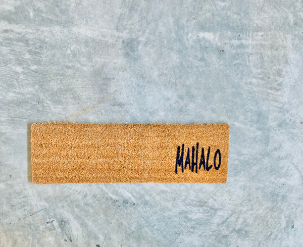 MAHALO - Skinny Coir Doormat – LeeArtDesigns