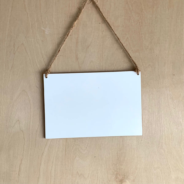ICING | Hanging Whiteboard Sign